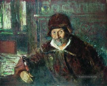 Selbstportrait 1920 Ilya Repin Ölgemälde